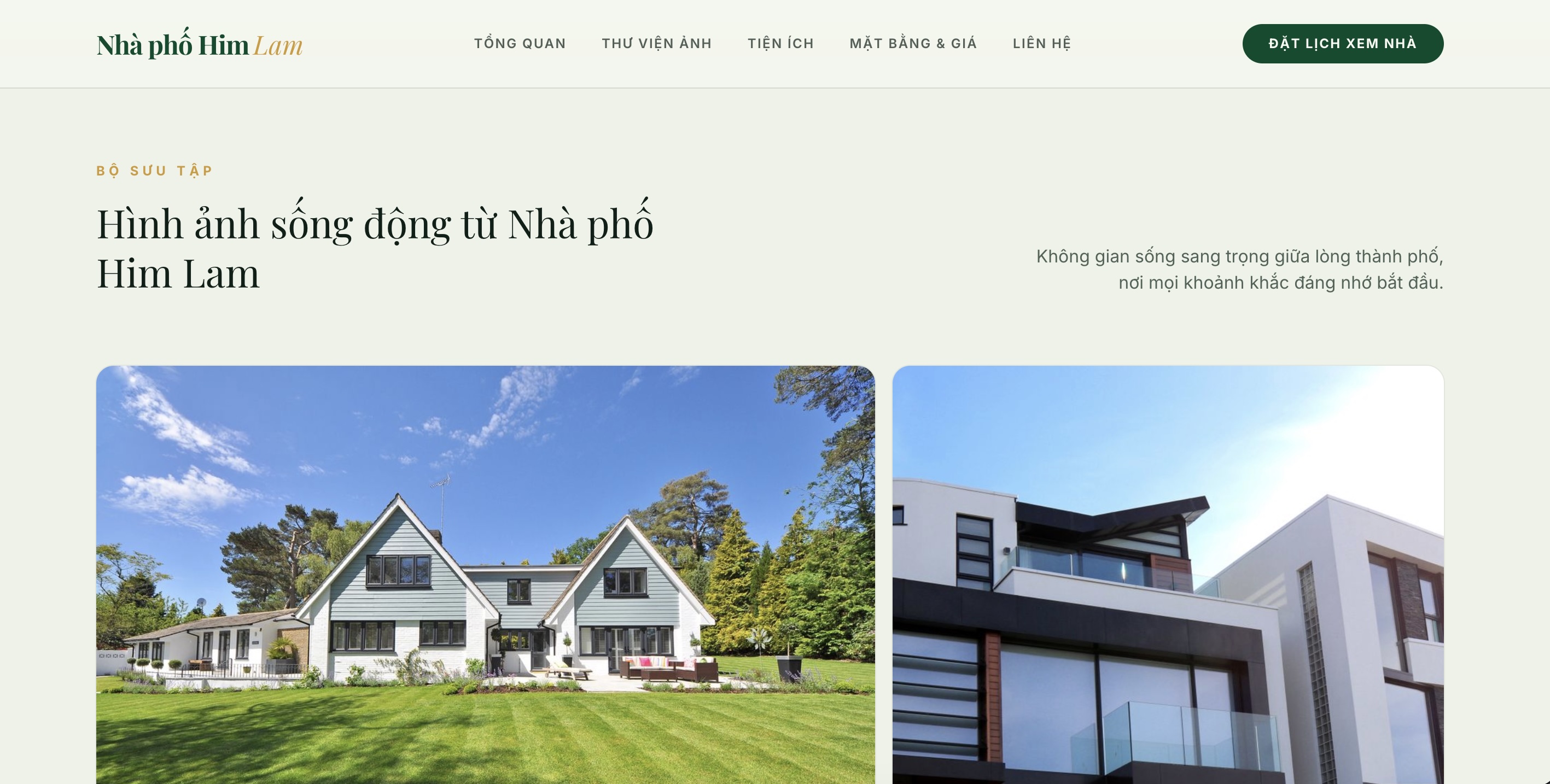 Landing Page tin BĐS được Gen AI viết nội dung trên Linkle Property CRM